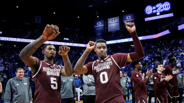 D.J. Jefferies and Shawn Jones Jr. getting ready for SEC play.